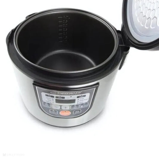 Multicooker Electric RAF 6L cu 12 Programe și Panou Digital Inteligent - Negru