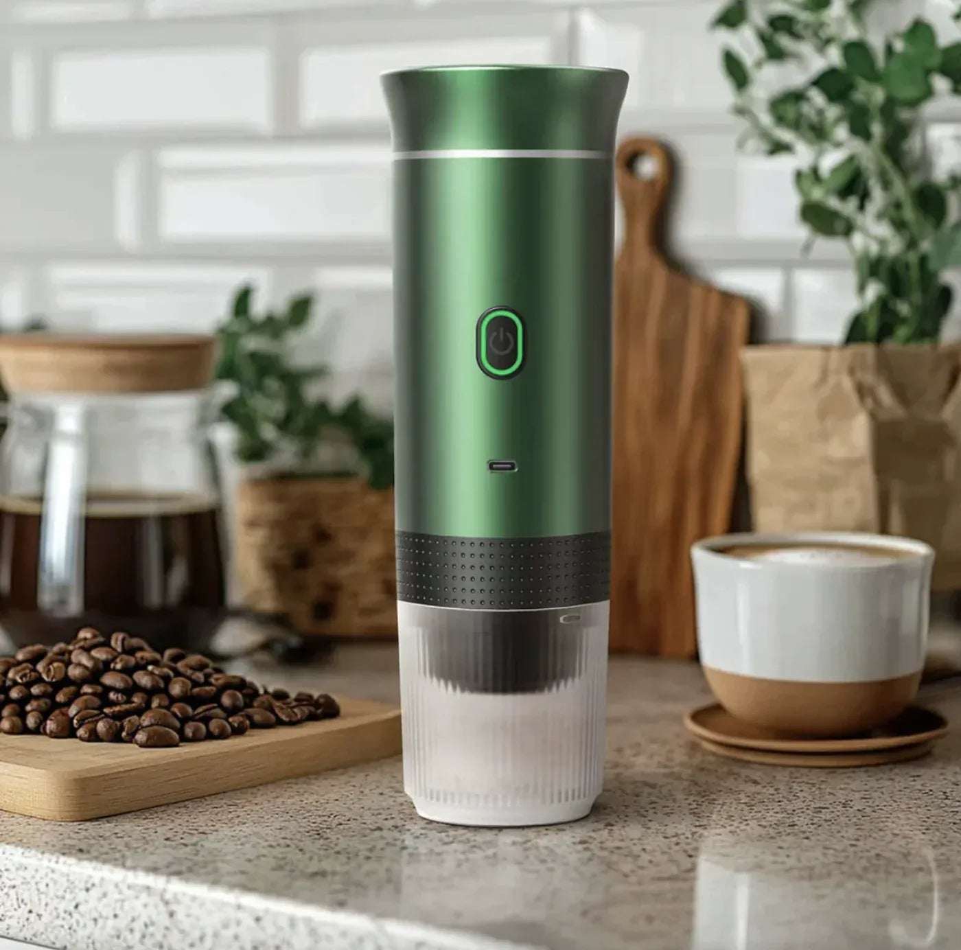 Espressor Portabil pentru Cafea - Compatibil cu Capsule Nespresso și Dolce Gusto - imagine 2