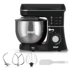 Robot de Bucătărie 3 în 1, 1400W, Bol Inox 5L, Mixer Planetar și Blender cu Vas din Sticlă - imagine 2