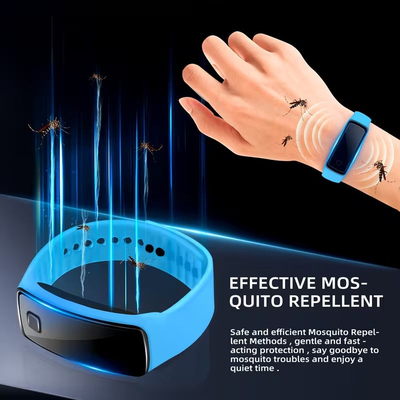 Brățară Anti Țânțari Electronică din Silicon pentru Protecție Eficientă - imagine 2