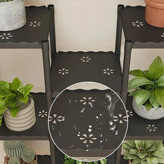 Raft Organizator cu 7 Niveluri și Roți 95 x 82.5 x 27.5 cm