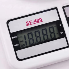 Cântar Digital de Bucătărie SF-400 cu Funcție Tara și Capacitate 10 kg