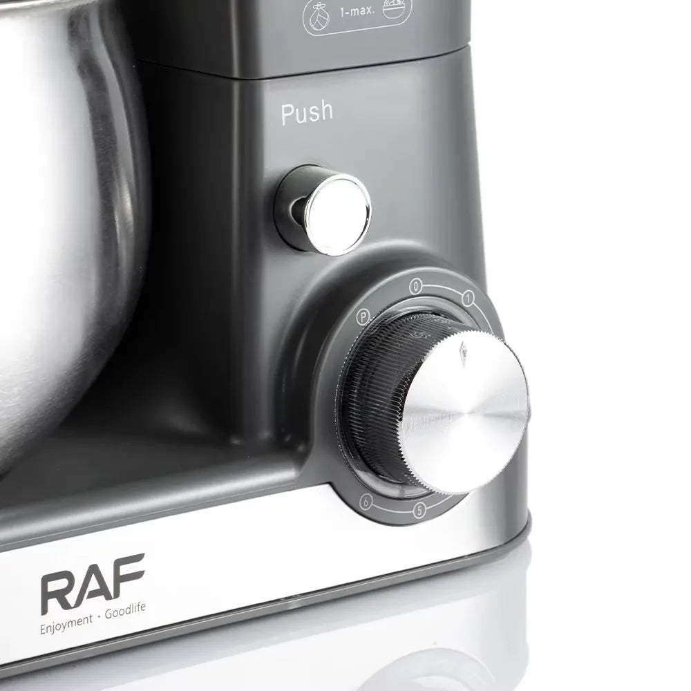 Mixer Planetar 8L, 1800W, Bol din Inox, 6 Viteze, pentru Frământare, Mixare și Batere - imagine 6