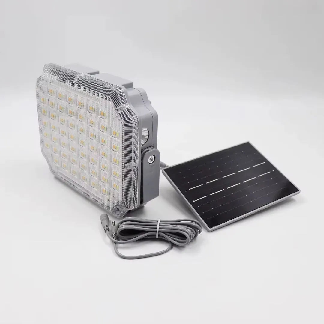 Lampă LED Solară cu Panou Fotovoltaic Extern