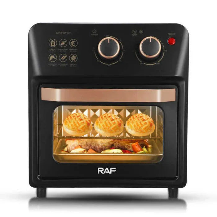 Friteuză cu Aer Cald 8L, 1250W, Control Mecanic, Fereastră de Vizualizare, Gătire fără Ulei - imagine 5
