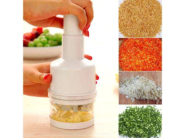 Feliator manual pentru legume si usturoi cu lame din inox - imagine 2