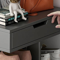 Pantofar Dublu Spatios cu 7 Etaje, Elegant si Versatil, Negru