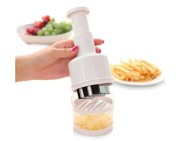Feliator manual pentru legume si usturoi cu lame din inox - imagine 6