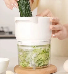 Procesor Multifuncțional Alimente – Tocător Electric Reîncărcabil 500 ml