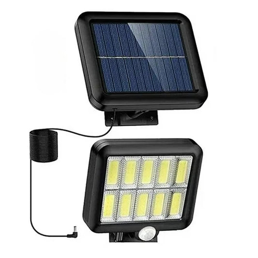 Lampa solara LED, senzor de miscare si lumina, 260 LM, rezistenta la apa