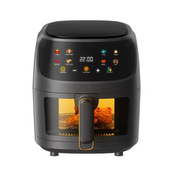 Friteuză cu Aer Cald 8L – 2400W, Touch LCD, Fără Ulei, Gătit Sănătos