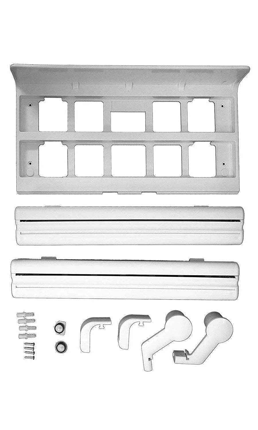 Dispenser 3 în 1 pentru Folie Alimentară, Folie de Aluminiu, Montare pe Perete - imagine 4