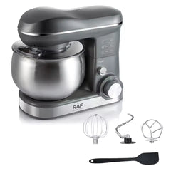 Mixer Planetar 8L, 1800W, Bol din Inox, 6 Viteze, pentru Frământare, Mixare și Batere
