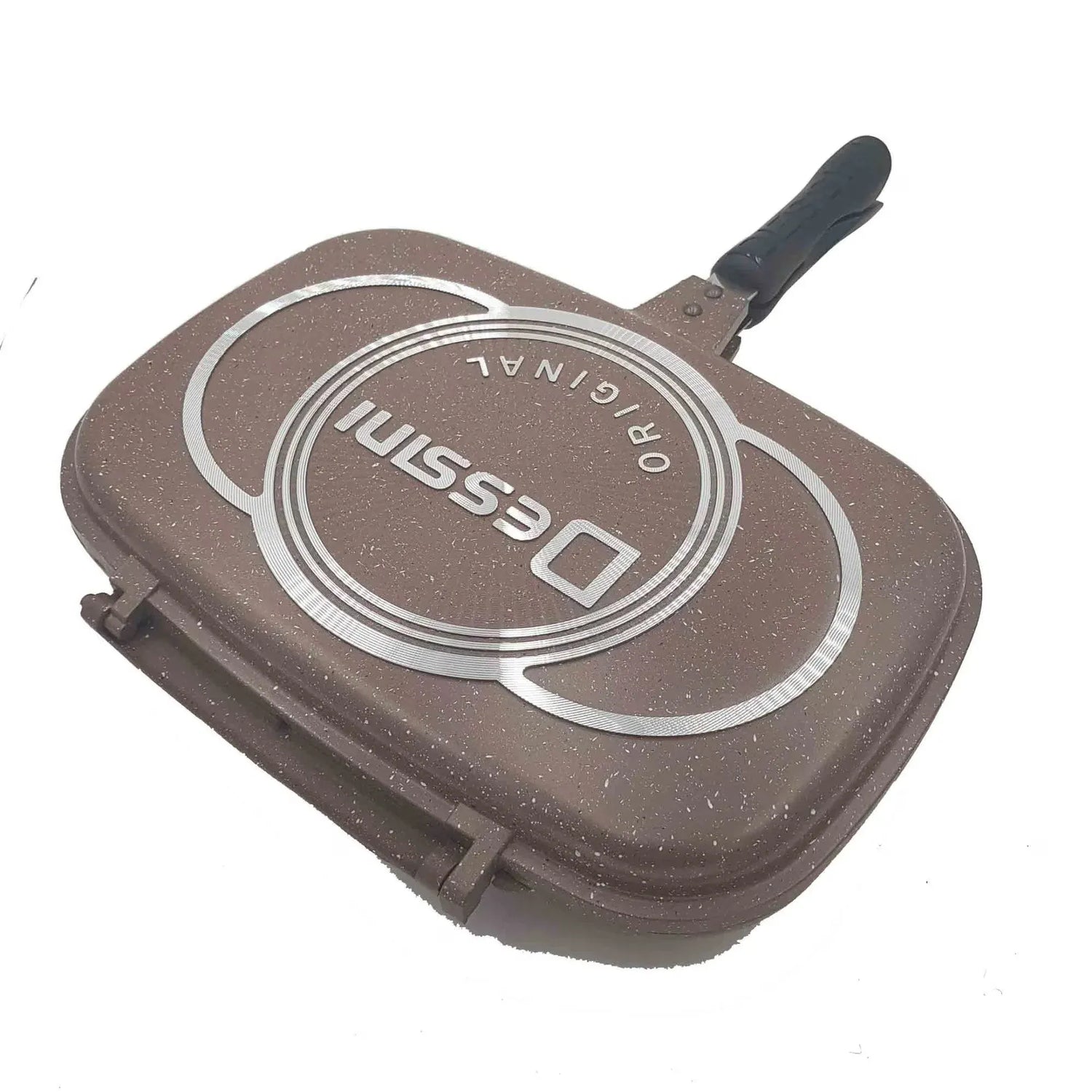 Tigaie Dublă cu Interior Antiaderent, Garnitură din Silicon, 36 cm - imagine 5