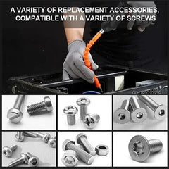 Set Șurubelniță Electrică cu Acumulator 600mAh, 3Nm, 27 Accesorii