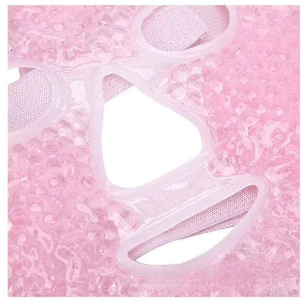 Mască Facială cu Bile de Gel – Terapie Rece și Caldă - imagine 4
