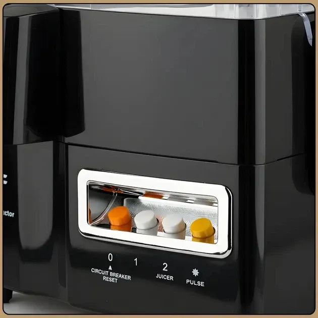 Robot de Bucătărie 4 în 1, 700W, Blender 1.25L, Storcător Fructe, Tocător și Râșniță - imagine 5