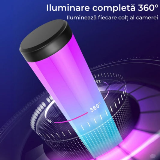 Set 2 bare LED RGB inteligente pentru ambient gaming si entertainment