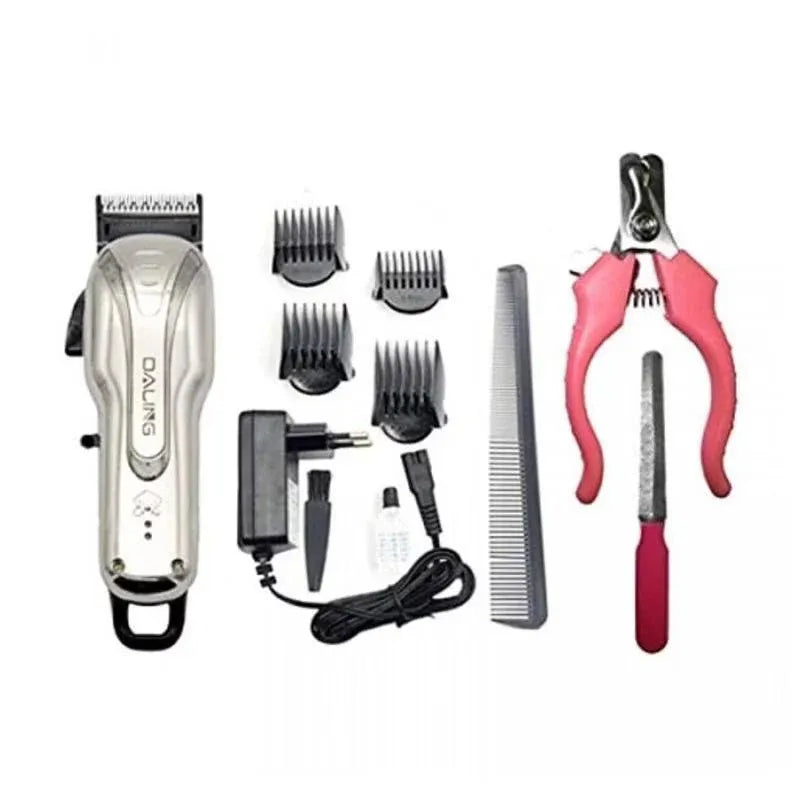Mașină de Tuns Animale 8 în 1 – 4 Capete și Accesorii pentru Unghii