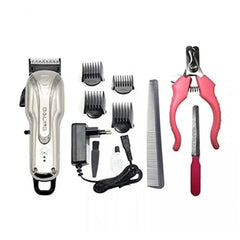 Mașină de Tuns Animale 8 în 1 – 4 Capete și Accesorii pentru Unghii