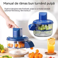 Curățător Electric pentru Fructe și Usturoi cu Funcție Rapidă