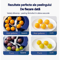 Curățător Electric pentru Fructe și Usturoi cu Funcție Rapidă