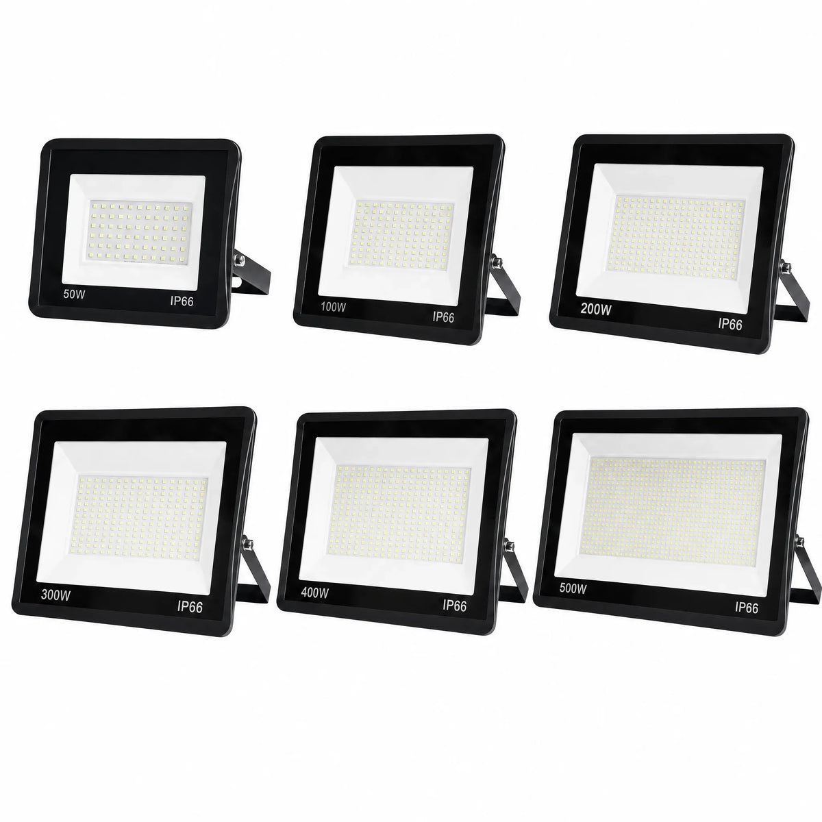 Proiector LED JORTAN Exterior 200W, Alimentare 220V, Lumina Calda, Carcasa Aluminiu, IP66 - imagine 2