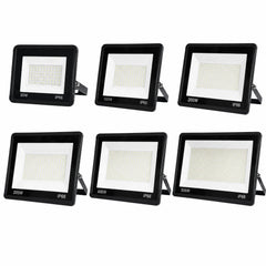 Proiector LED JORTAN Exterior 200W, Alimentare 220V, Lumina Calda, Carcasa Aluminiu, IP66