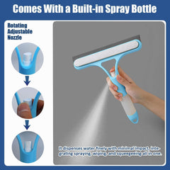 Racletă Geamuri 3 în 1 cu Pulverizator