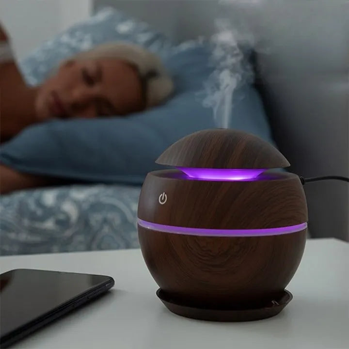 Umidificator Ultrasonic și Difuzor de Uleiuri Esențiale 200 ml - imagine 3