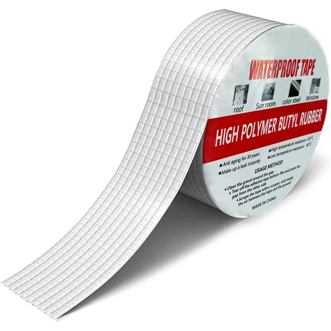 Bandă Adezivă Butilică Impermeabilă pentru Etanșare și Reparații