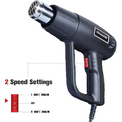 Pistol cu Aer Cald 2000W – Suflantă Aer Cald până la 600°C