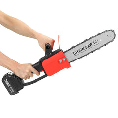 Drujbă cu Lanț 12 Inch, 48V, 2 Acumulatori Lithium, 1200W, 4800RPM - imagine 5