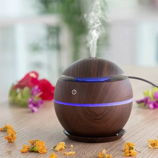 Umidificator Ultrasonic și Difuzor de Uleiuri Esențiale 200 ml