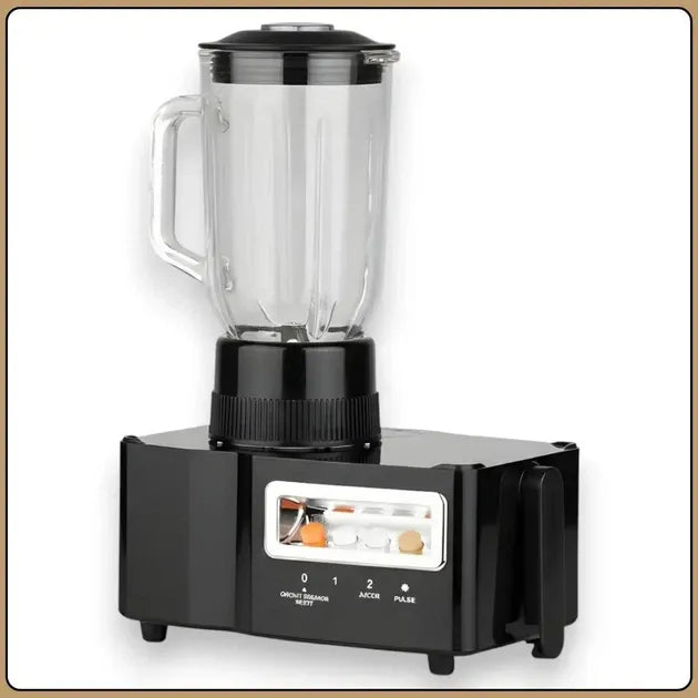 Robot de Bucătărie 4 în 1, 700W, Blender 1.25L, Storcător Fructe, Tocător și Râșniță - imagine 3
