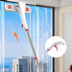 Spray Curățare Geamuri cu Lavetă Integrată