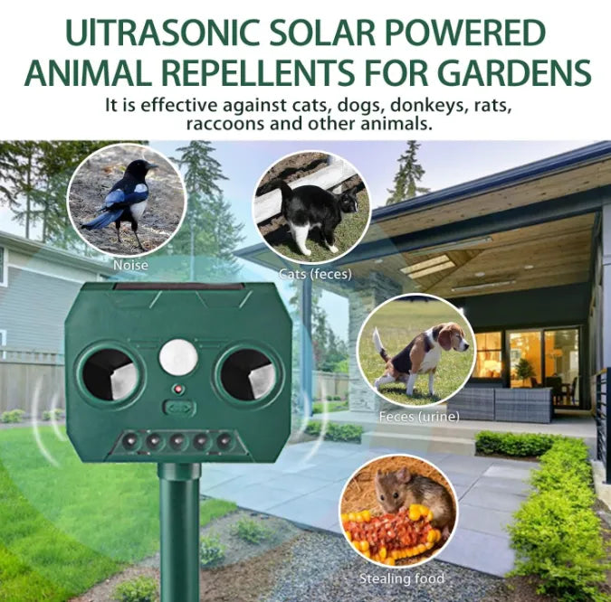 Aparat Solar Împotriva Dăunătorilor pentru Curte și Grădină - imagine 2