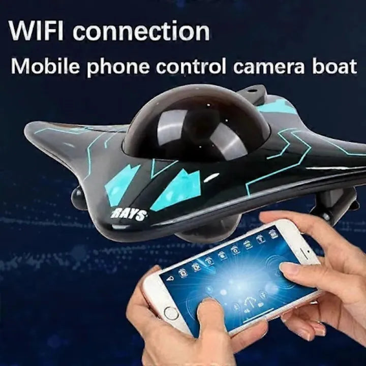 Submarin cu telecomanda 6 canale si camera pentru explorare acvatica