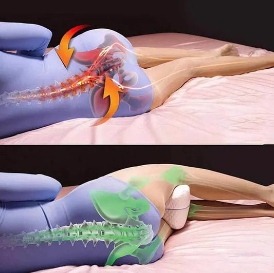 Set 2 Perne Ortopedice pentru Genunchi și Picioare, Spumă cu Memorie
