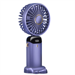 Ventilator portabil 3in1 cu 5 viteze si afisaj LED pentru racorire eficienta