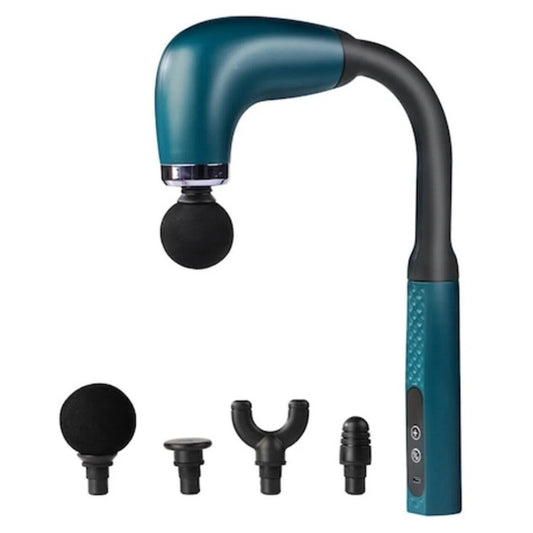 Aparat de Masaj Tip Pistol cu Braț Extensibil pentru Relaxare Musculară