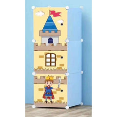 Dulap Modular din Plastic cu Schelet Metalic, Model Castle Style