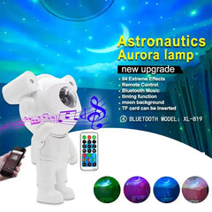 Proiector LED Astronaut cu Sunete, Lumini și Conexiune Bluetooth