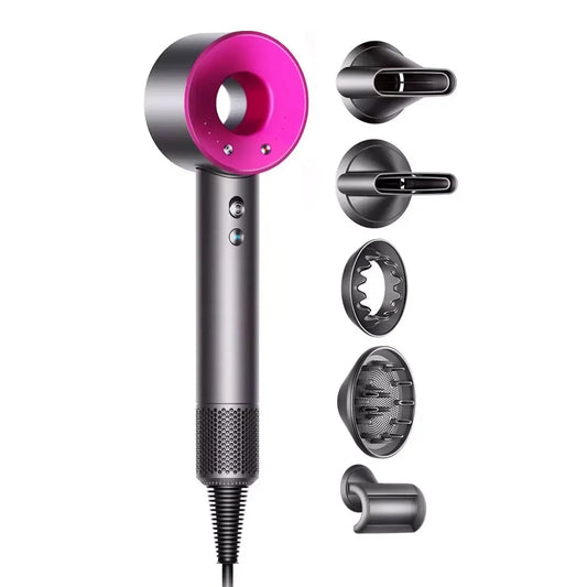 Uscator de Par 5 in 1 Ultrasonic Leafless Hair Drier
