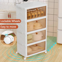 Organizator de Pantofi Pliabil cu 4 Niveluri