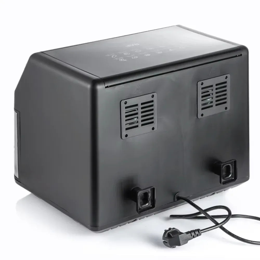Friteuză cu Aer Cald Dual Zone 9L, 2800W, 2 Coșuri Independente 4.5L + 4.5L, Control Digital Touch - imagine 6