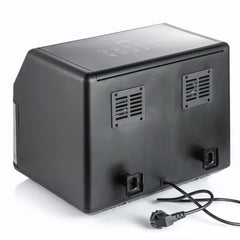 Friteuză cu Aer Cald Dual Zone 9L, 2800W, 2 Coșuri Independente 4.5L + 4.5L, Control Digital Touch