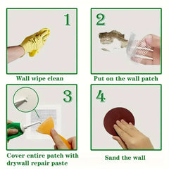 Kit Reparatie Pereti - Chit pentru Fisuri, Gauri si Zgarieturi, 100 g - imagine 2