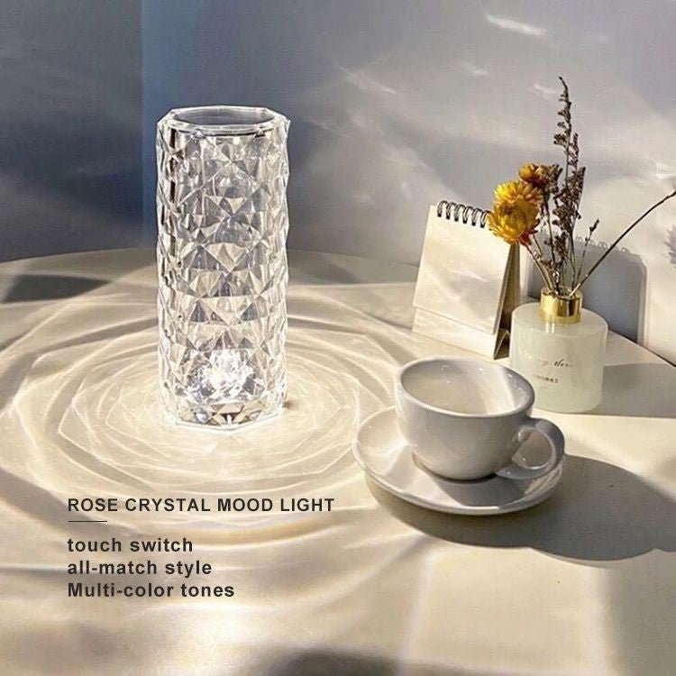 Lampa LED Crystal Decorativă RGB cu Aburi - Promagg.ro