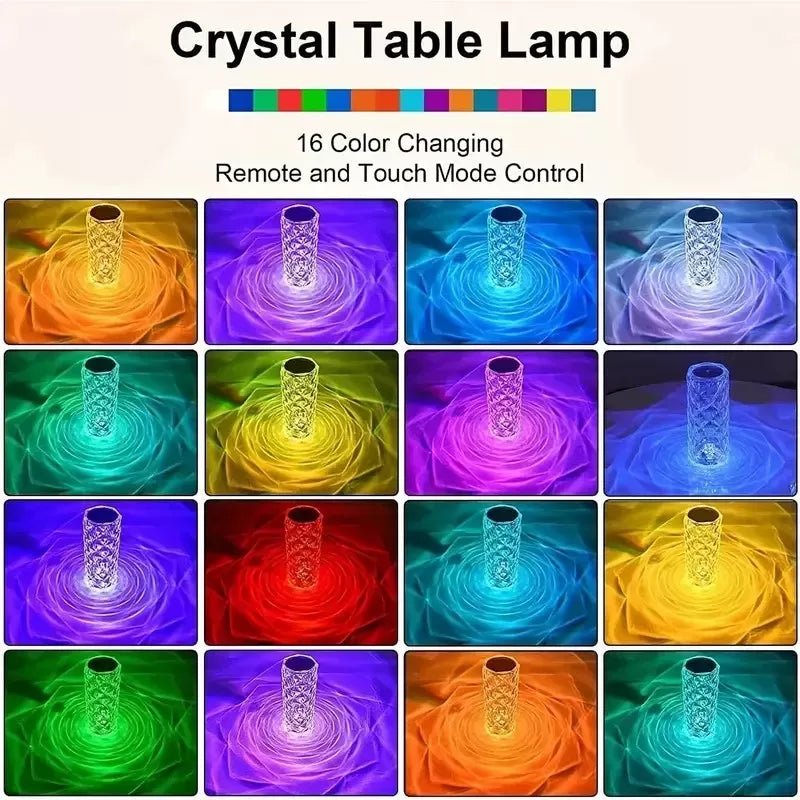 Lampa LED Crystal Decorativă RGB cu Aburi - Promagg.ro